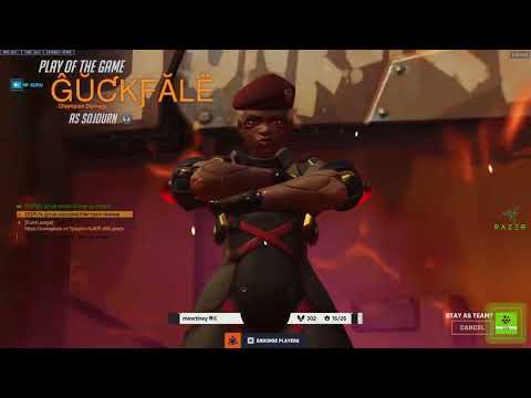 POTG! 20K DMG! GALE SOJOURN GAMEPLAY - OVERWATCH 2 SEASON 12 TOP 500