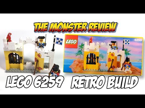 Lego 6259 - Broadsides Brig - Classic Pirates - Retro Speed Build
