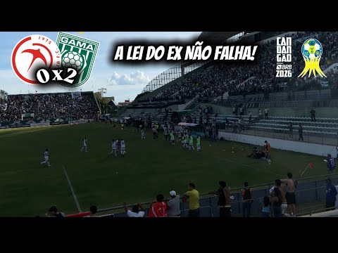 NO CLÁSSICO MAIS ANTIGO DE FUTEBOL DO DF, A LEI DO EX ENTRA EM AÇÃO, E O GAMA VENCE O BRASÍLIA! 