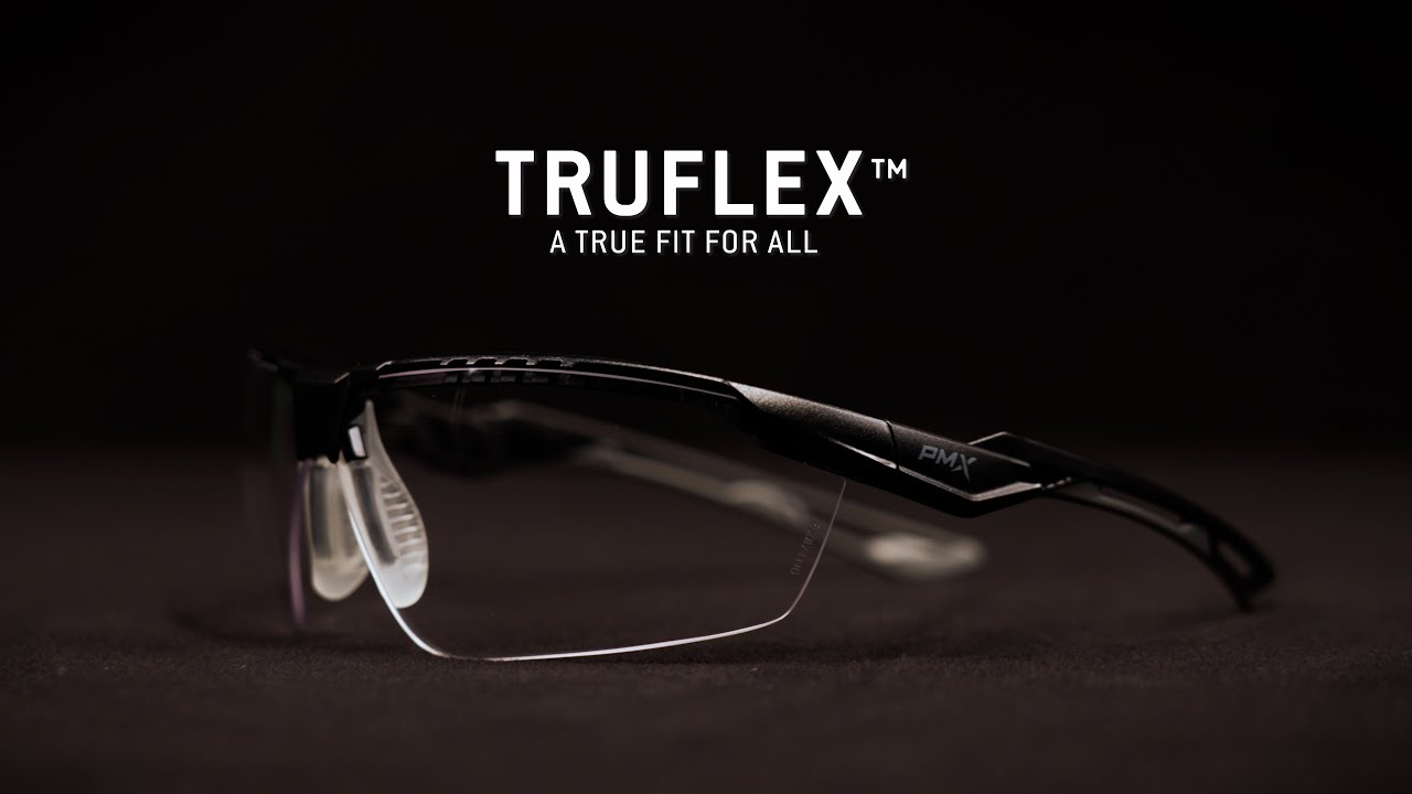 Захисні окуляри Pyramex Truflex (gray) Anti-Fog, cірі в чорно-сірій оправі
