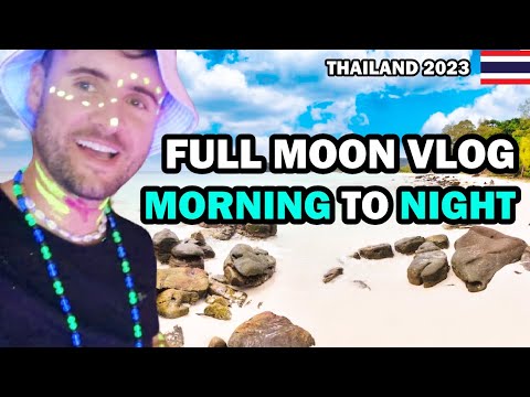 Full Moon Party Thailand | Koh Pha Ngan | Over 5000+ People Beach Party 🇹🇭