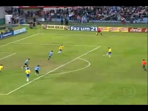 Eliminatórias Copa 2010: Brasil 4x0 Uruguai (2009)
