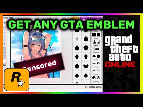 So erhältst du jedes GTA 5 Custom-Emblem ganz einfach (Aktualisiertes Video 2025)