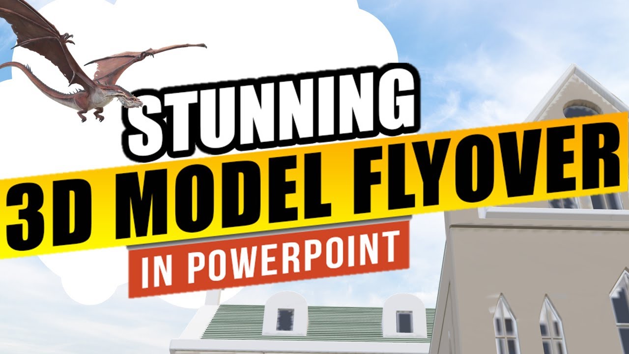 Advanced 3D Model Camera Settings in PowerPoint – Flyover Effect