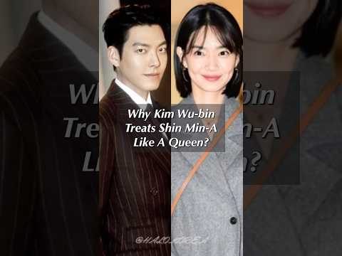 Why Kim Woo-bin Treats Shin Min-a Like a Queen #kimwoobin  #shinmina
