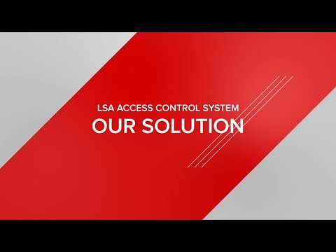 LSA access control system - Smart access. Full control.