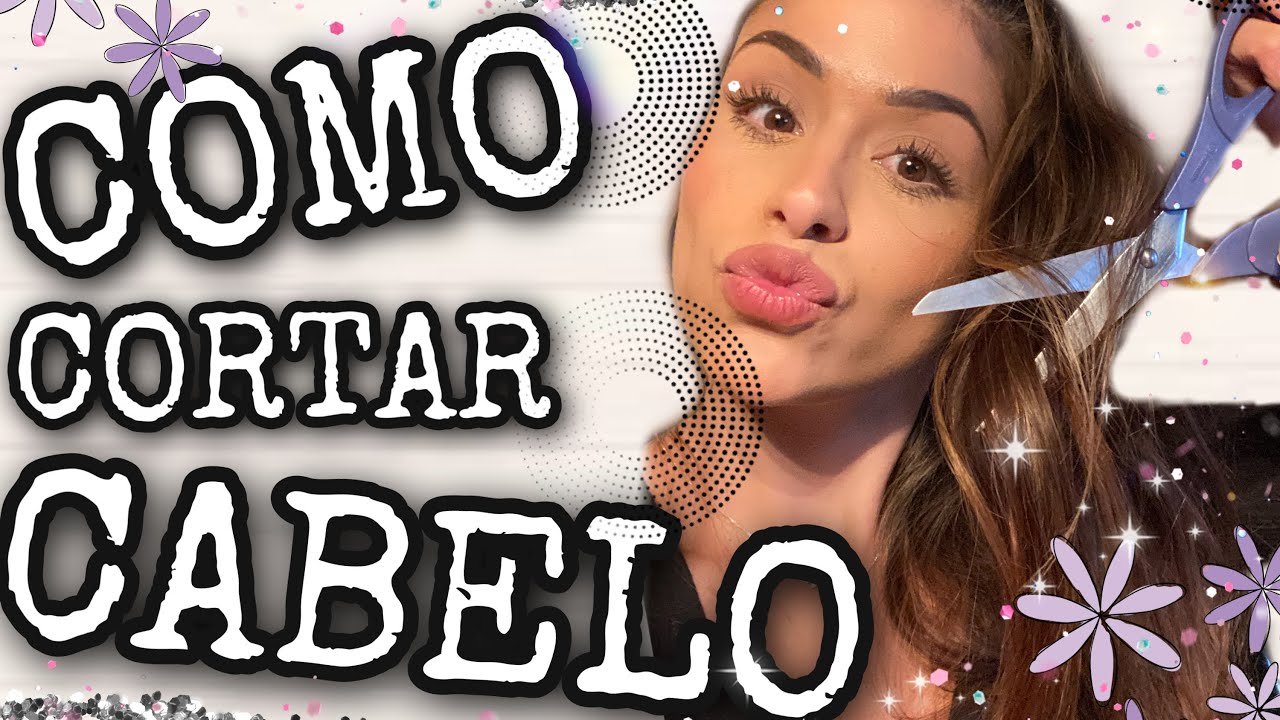 COMO CORTAR O CABELO SOZINHA | Corte que deixa as PONTAS CHEIAS!