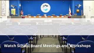 School Board Workshop (March 24, 2026)