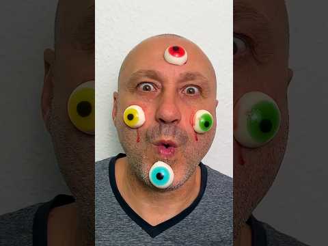 what ah oh with jelly eyball😱😃🥵#funny #c...