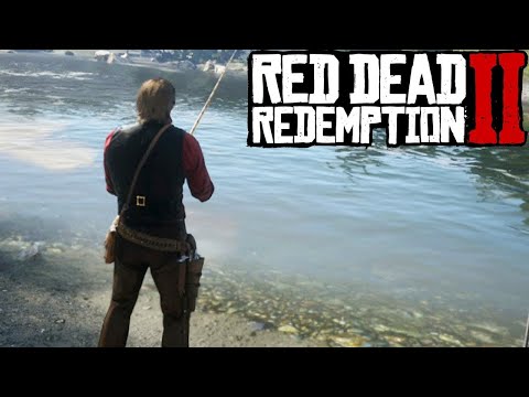 Red Dead Redemption II - Pescando com o Jack