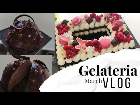 Gelateria VLOG| cakes and small desserts