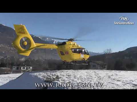 Albosaggia, 11enne cade in palestra