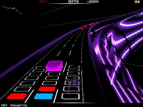 Audiosurf M83 - Midnight City