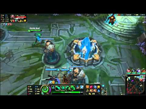 Zac Jungle Gameplay Patch 5.22 Season 6 6/6/27