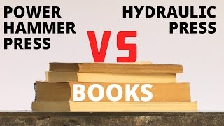 Download lagu Hydraulic Press & Power Hammer Press VS Books - Epic Battle mp3