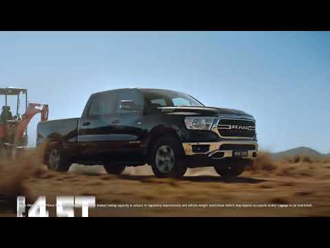 YouTube Video of the RAM 1500 Big Horn® ‐ Eats Up Challenging Tows & Hard Work!