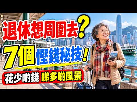 退休後想周圍去玩？呢7個旅遊慳錢秘技，教你花少啲錢、睇多啲風景！#退休生活 #長者旅遊 #旅遊慳錢 #慢遊 #精明消費 #廣東話