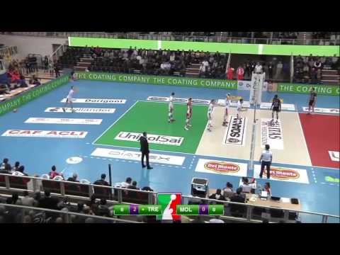 Superlega A1: Highlights. Diatec Trentino - Exprivia Molfetta 3-0