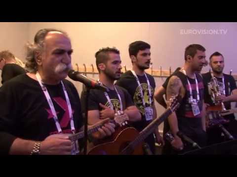 Koza Mostra ft. Agathon Iakovidis Alcohol Is Free (Greece) First rehearsal Eurovision 2013