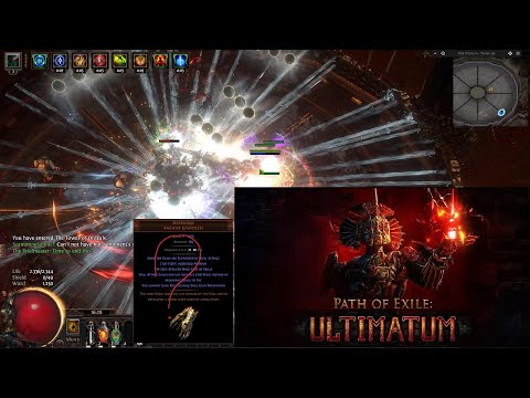 5 Second Ultimatum Boss Fight Path of Exile 2.20