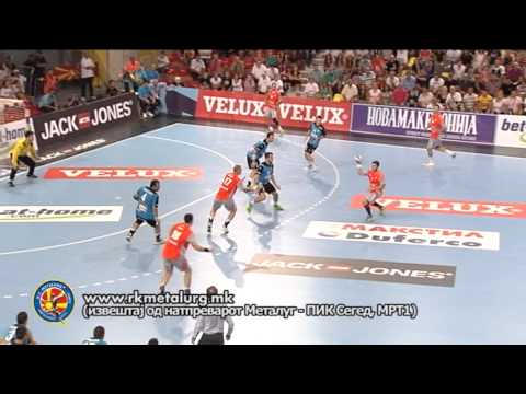 RK Metalurg 26 : 16 Pick Szeged EHF Champions League