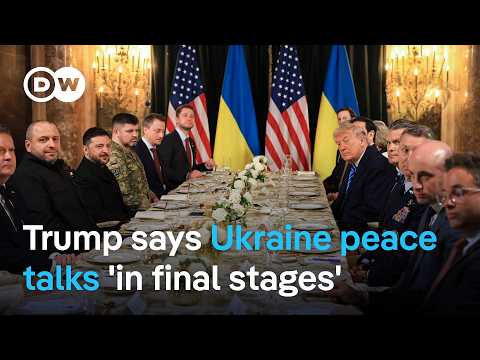 澤倫斯基在邁阿密與川普就俄烏和平協議展開會談 | DW 新聞 (Zelenskyy in Miami for talks with Trump on Russia-Ukraine peace deal | DW News)