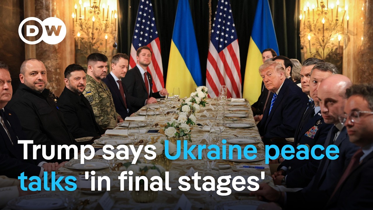 Zelenskyy in Miami for talks with Trump on Russia-Ukraine peace deal | DW News