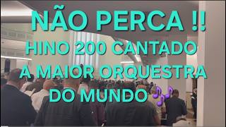 Hino CCB 200  NÃO SE TURBE O VOSSO CORAÇÃO  HINÁRIO 5 (Final do Culto ) CANTADO  CENTRAL BRÁS SP 