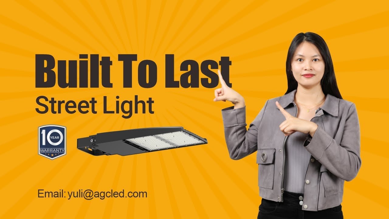 ST37 Anole LED Street Light with 10 Years Warranty Plug-and-play Sensor
