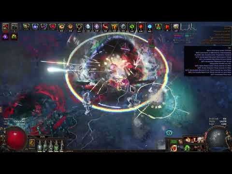 POE 3.20 PATHFINDER TESTING PALSTERON'S STATIC STRIKE STRENGTH STACKING MAPPING TEST
