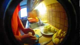 preview picture of video 'kartoffel-gratin  aus dem römertopf II'