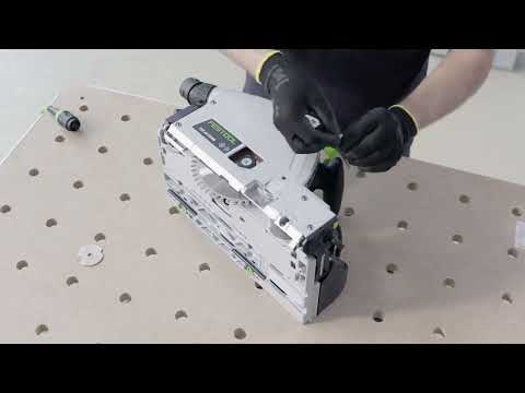 TSV 60 K QuickGuide - Changing the scoring blade