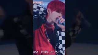 YOSHI&#39;s BANG BANG BANG Rap Red Hair as G-DRAGON