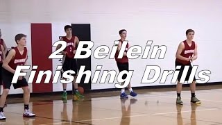 Beilein 1 on 1 Finishing Drill with Jim Huber