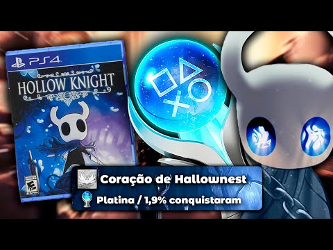 A PLATINA DE HOLLOW KNIGHT ME FEZ QUASE CHORAR