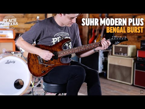 No Talking...Just Tones | Suhr Modern Plus Bengal Burst Pau Ferro