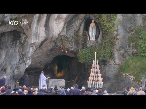 Chapelet du 8 février 2024 à Lourdes