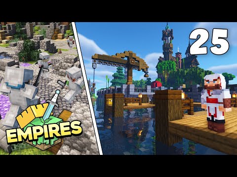 Empires SMP - THE MYTHLAND DOCKS & PVP ARENA!!! - Ep.25 [Minecraft 1.17 Let's Play]