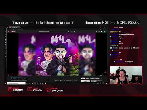 NGC DADDY REAGINDO A MUSICA DO TETO E MATUE