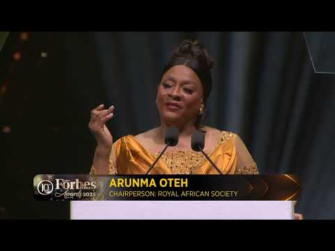 The 2025 FORBES WOMAN AFRICA Change Maker of the Decade Award - Arunma Oteh