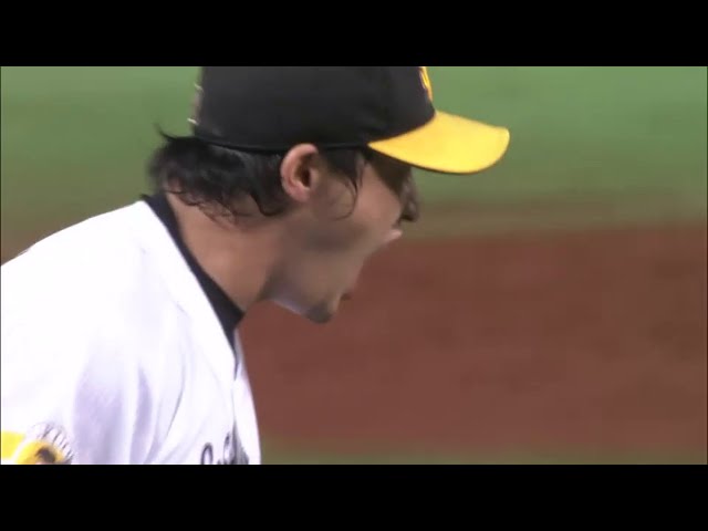 8回表 気迫勝ち!! ホークス五十嵐が満塁のピンチを切って取る!! 2014/5/23 H-T