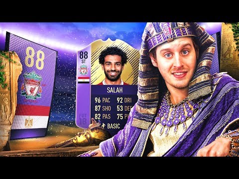 THIS CARD IS CRAZY! PLAYER OF THE MONTH SALAH! FULL PREMIER LEAGUE POTM SQUAD! FIFA 18 Ultimate Team