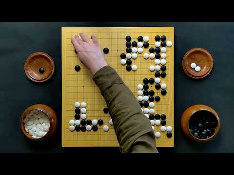 Sakata Eio (W) vs Go Seigen (B) The decisive match of the strongest, Go game, real board, asmr