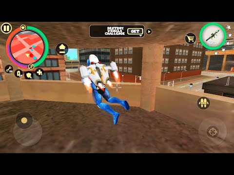 Rope Hero: Vice Town (New Secret Places) – Games Kon – Android Gameplay