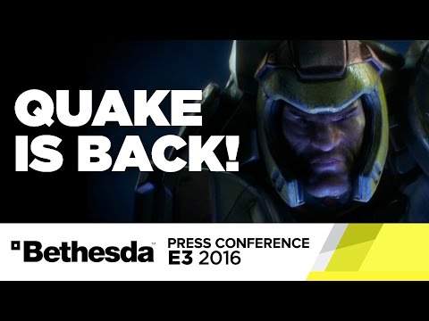 Quake Reveal Stage Show - E3 2016 Bethesda Press Conference