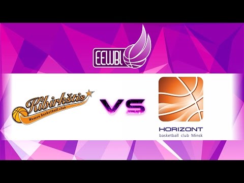 Kibirkstis Vilnius vs Horizont Minsk - EEWBL 26.09.15. Riga
