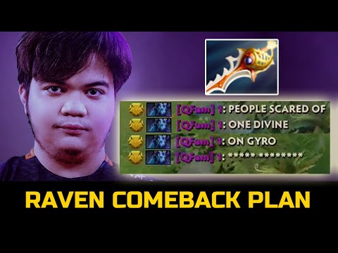 FNATIC.RAVEN PLAN FOR COMEBACK - DIVINE RAPIER SAVE THE GAME DOTA 2