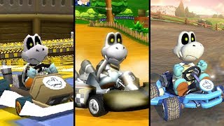 Evolution of Dry Bones in Mario Kart (2005-2019)