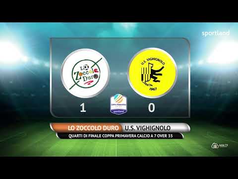 QUARTI DI FINALE COPPA PRIMAVERA C7 OVER 35 - Lo Zoccolo Duro vs US Vighignolo