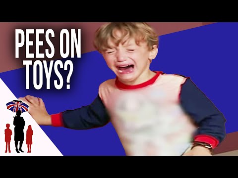 Out Of control Toddler Pees In Toy Truck | Supernanny